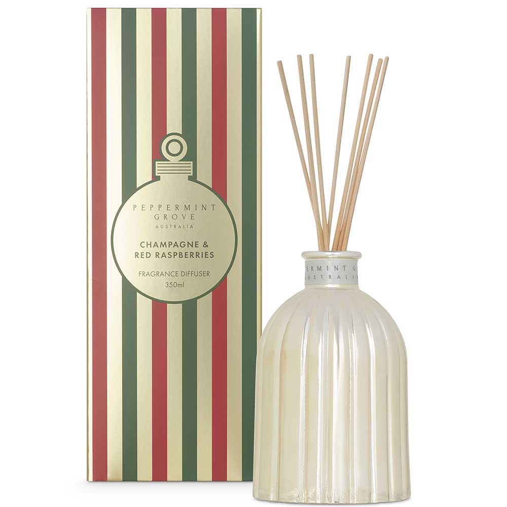 Picture of Champagne & Red Raspberries Large Fragrance Diffuser 350ml - at Hairhouse