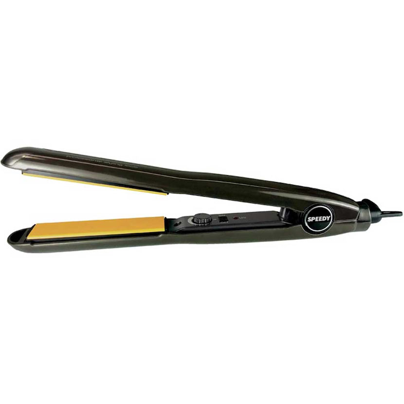 Picture of Speedy Straightening Iron Black with Bonus Hi Lift detangle spray Leave In Conditioner