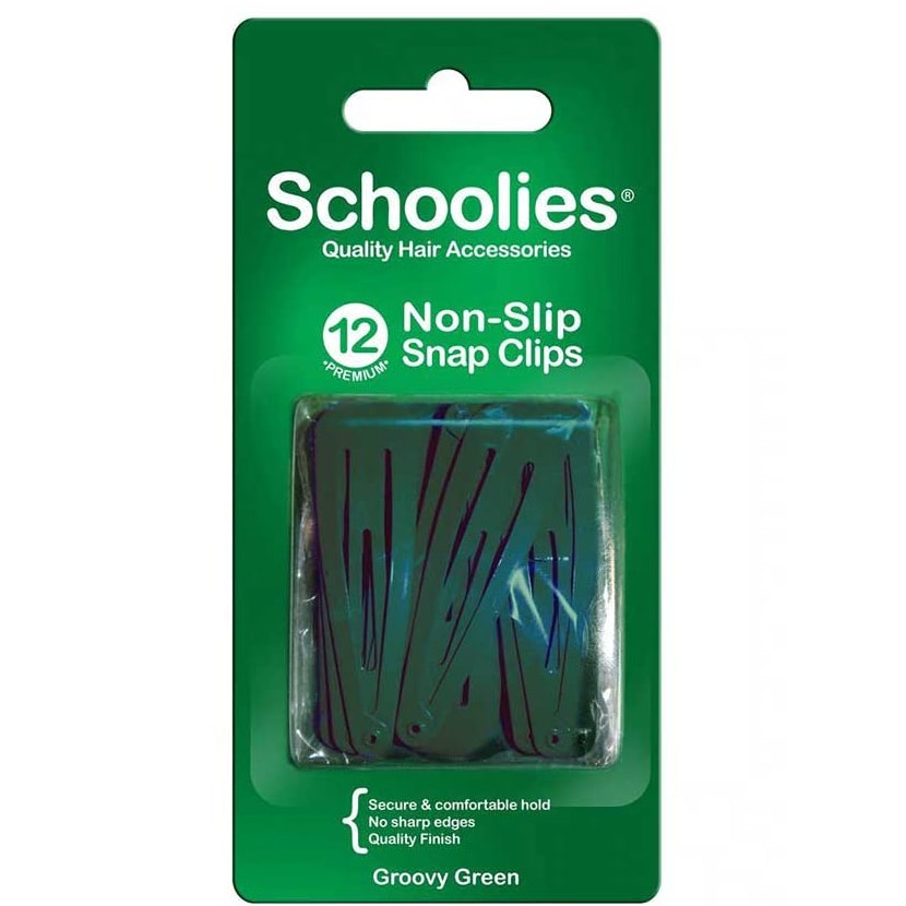 Picture of Snap Clips 12pc Groovy Green