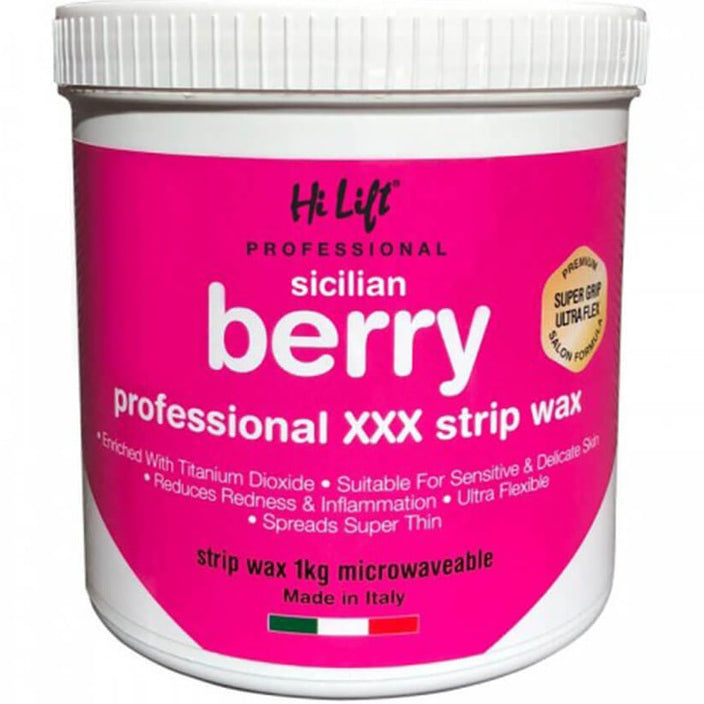 Sicilian Berry Strip Wax 1L Tub