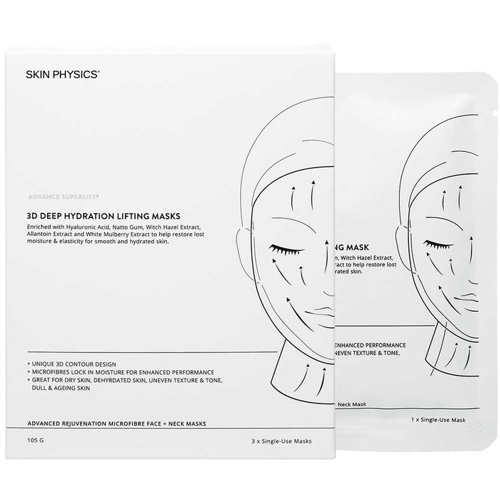Advance Superlift 3D Deep Hydration Lifting Masks 3 x 35g