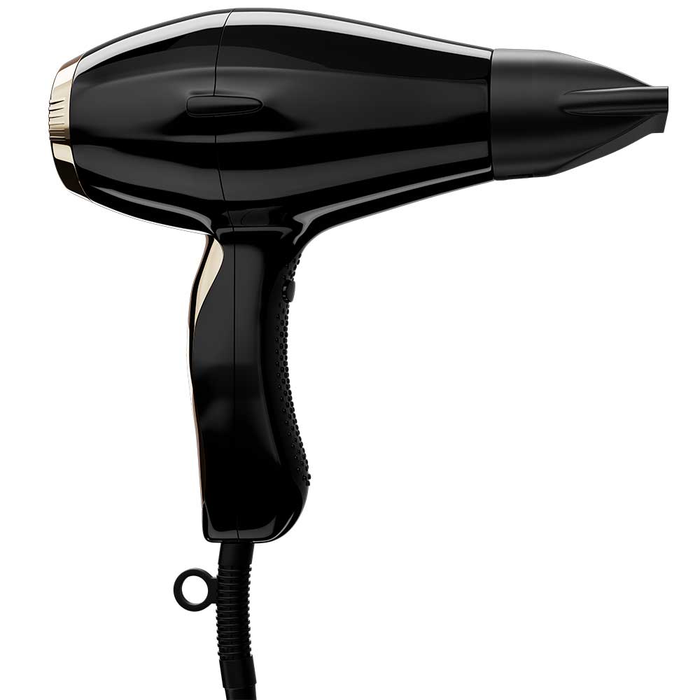 Picture of by Elchim Jennifer 3900 Ionic-Ceramic Hair Dryer - Black & Gold