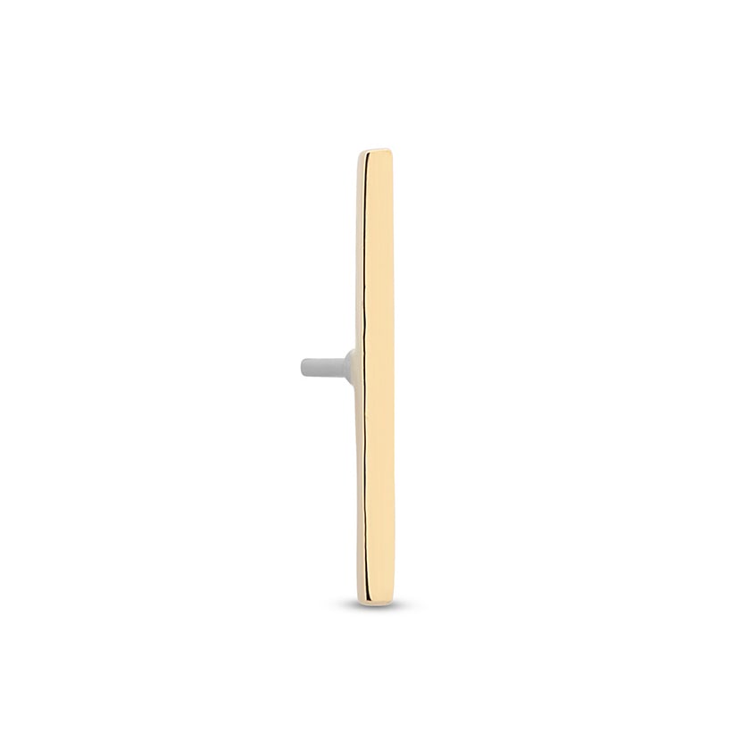 Picture of 14Kt Gold Bar Earring - 8mm Labret