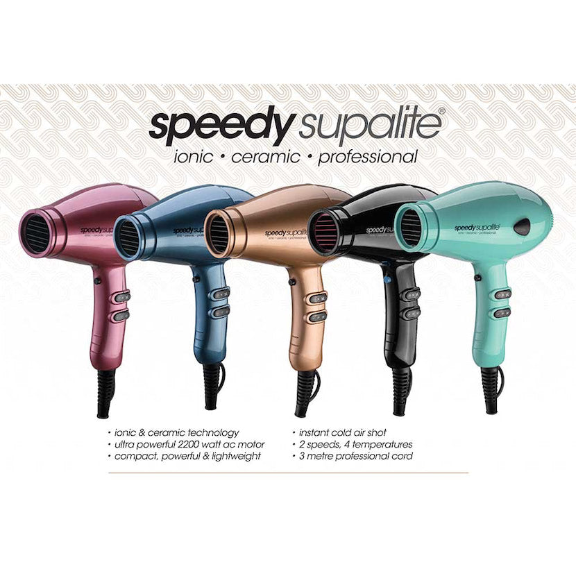 Picture of Supalite Ceramic Black Dryer & Brush Pack