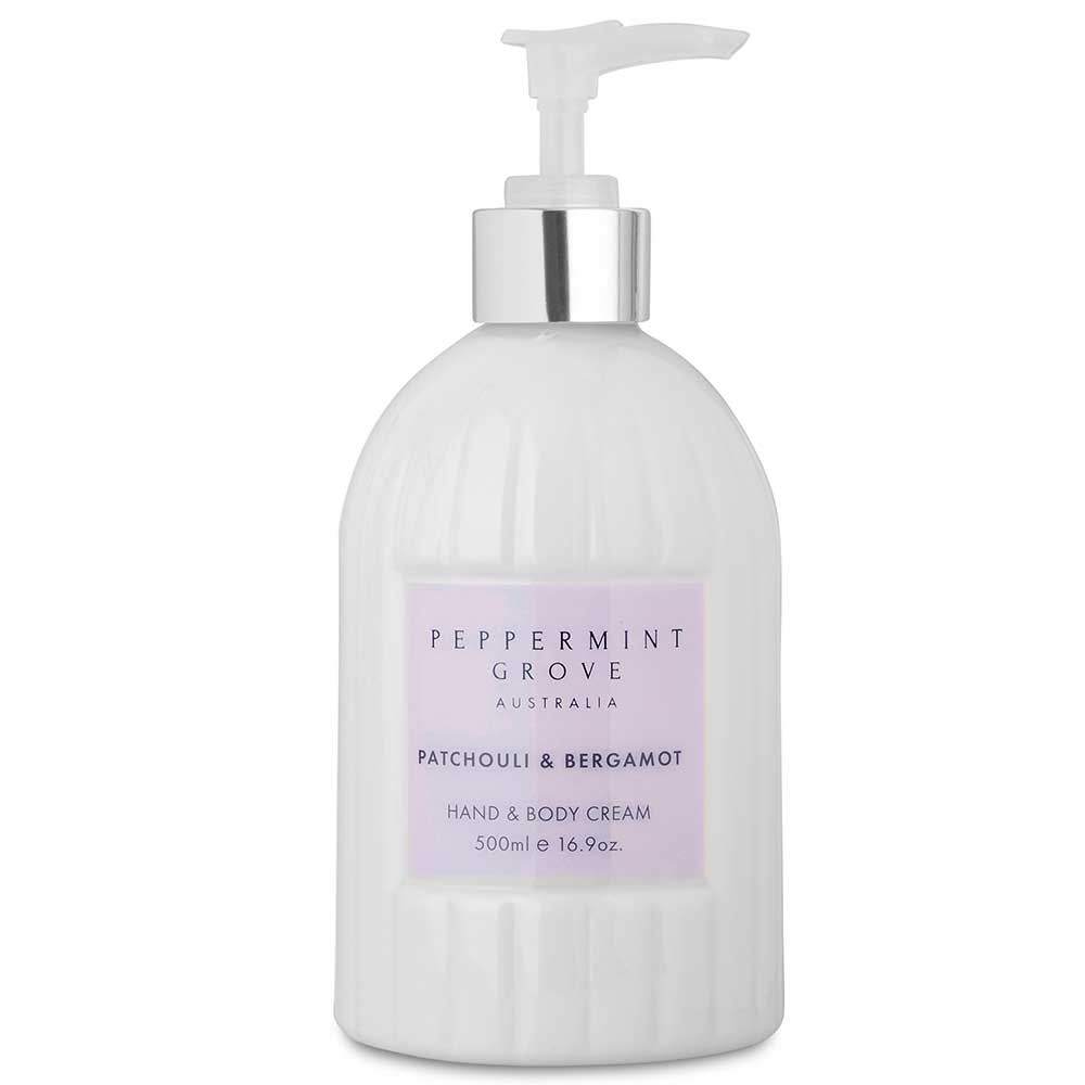 Picture of Patchouli & Bergamot - Hand & Body Cream 500ml