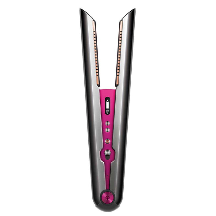 Corrale Cordless Straightener Black Nickel/Fuchsia