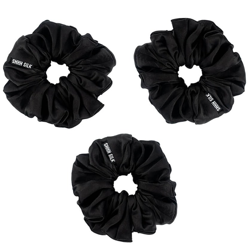 Picture of Scrunchies 3 Pack Black Large