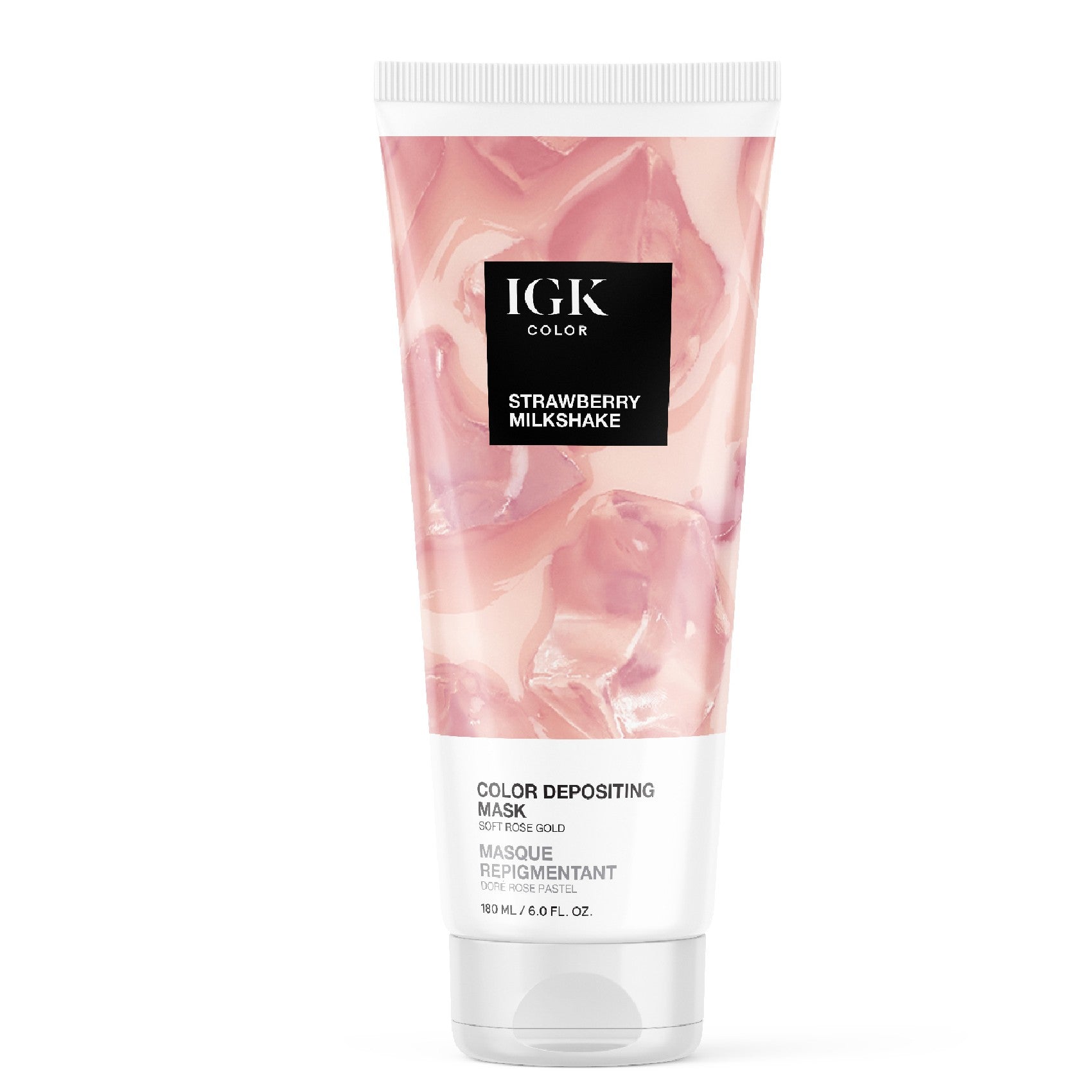 Color Depositing Mask Strawberry Milkshake- Soft Rose 180ml