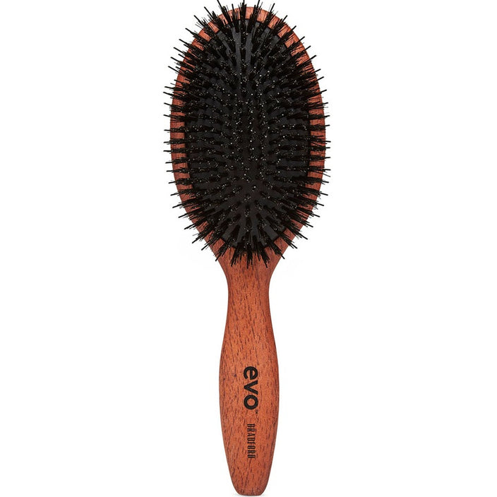 Hair Brush, Pocket Mini Travel Boar Bristle Hairbrush for Thick Thin Curly  Straight Long Short Wet Dry Hair for Men Women Kids for Smoothing  Detangling Massaging Adding Shine Small (Pack of 1)