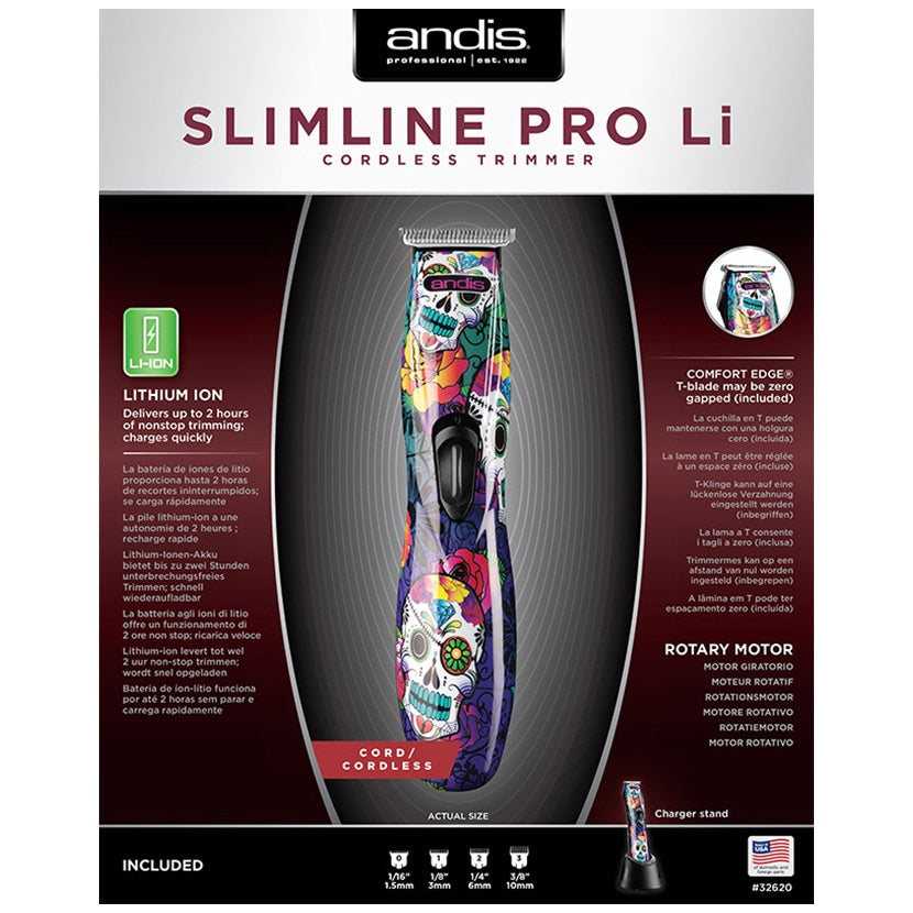 Picture of Slimline Pro Li Cord/Cordless Trimmer - Sugar Skull Design