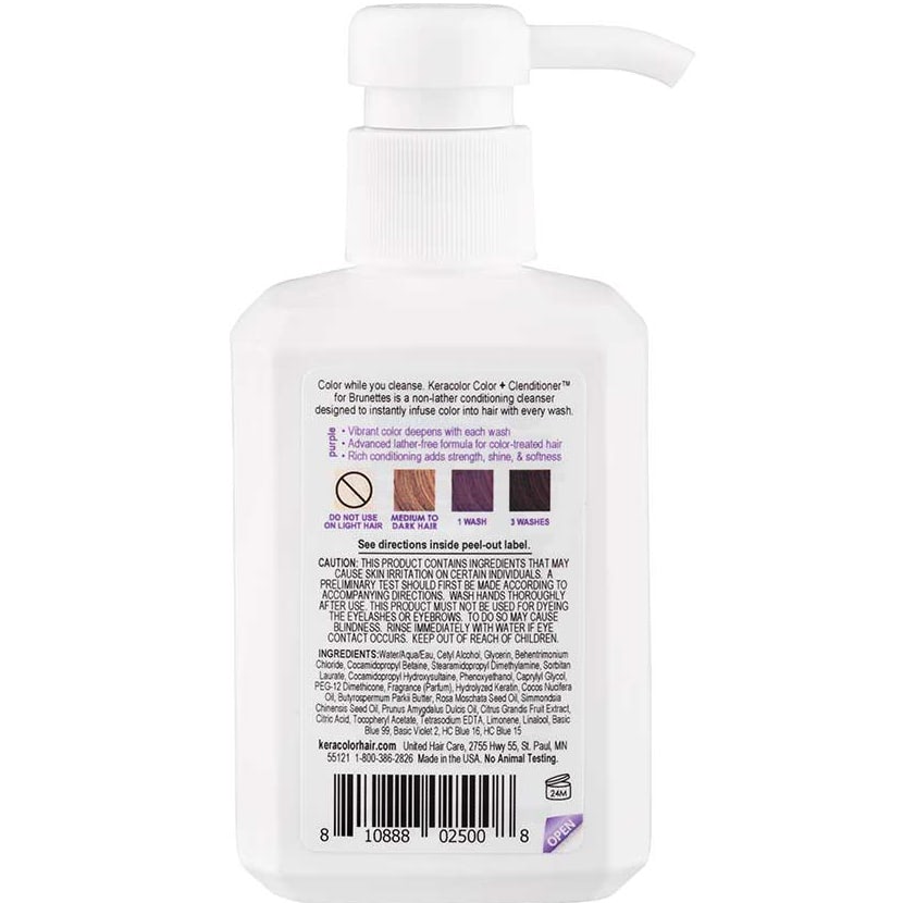 Picture of Colour + Clenditioner for Brunettes Purple 355ml