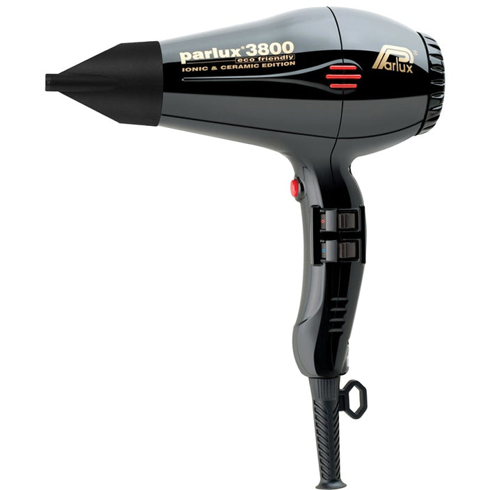 3800 Eco Friendly Ceramic & Ionic 2100W Hair Dryer - Black