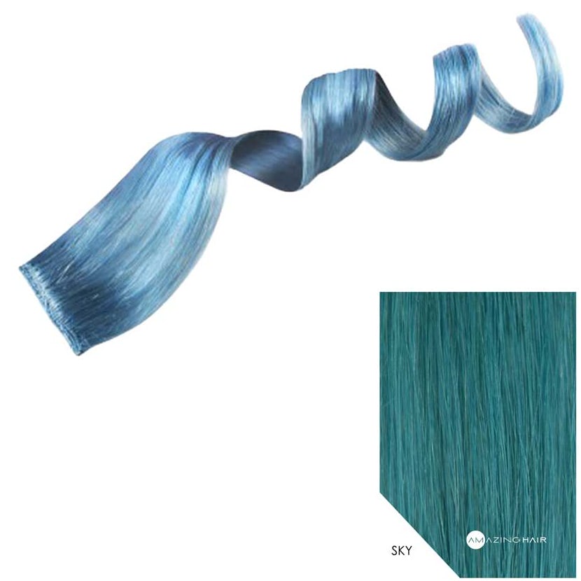 Picture of 20" Human Hair Single Clip-in - Sky