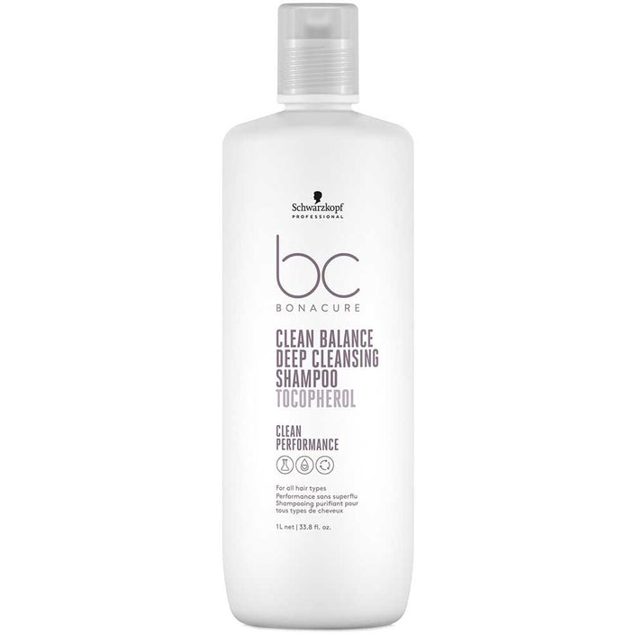 BC Bonacure Clean Performance Clean Balance Deep Cleansing Shampoo 1L