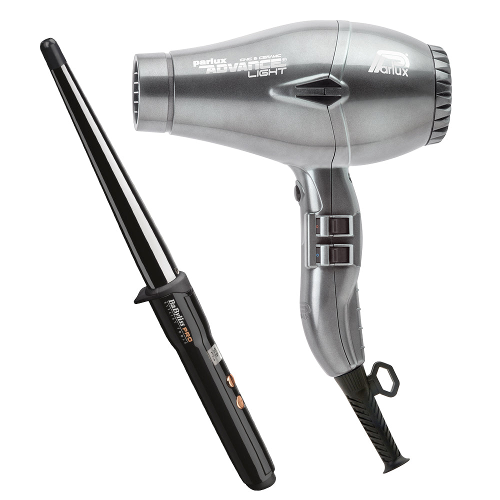 Picture of Advance Dryer Graphite with Free Ceramic Conical Curler 25mm-13mm