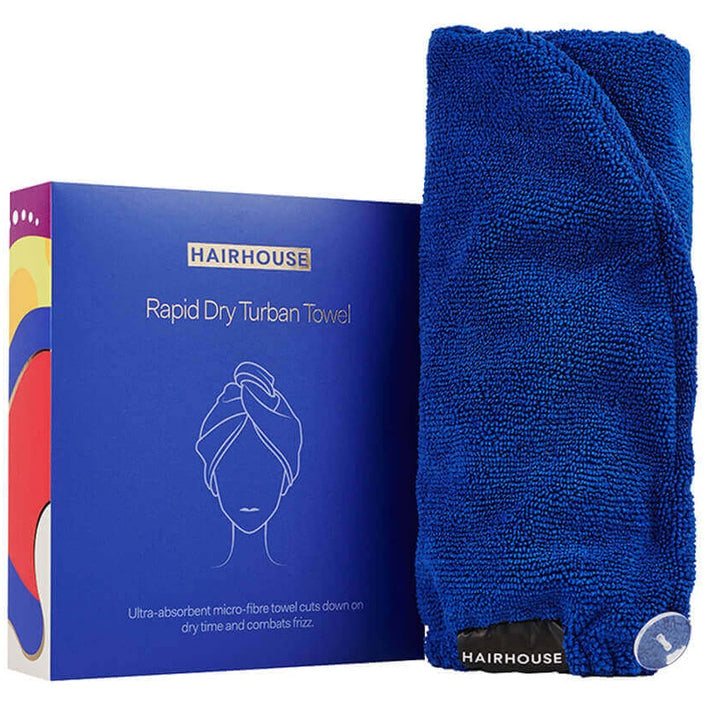Rapid Dry Turban Towel - Navy