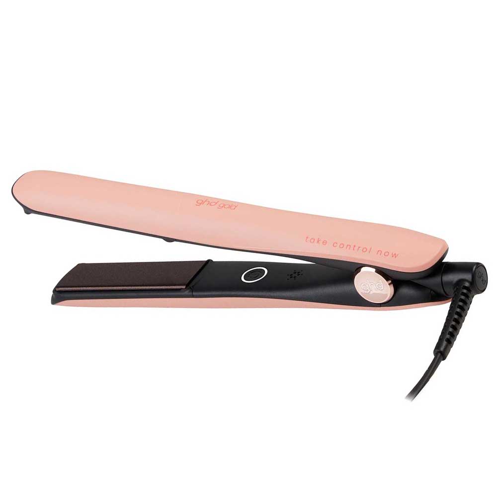 Picture of Gold Hair Straightener Limited Edition In Pink Peach