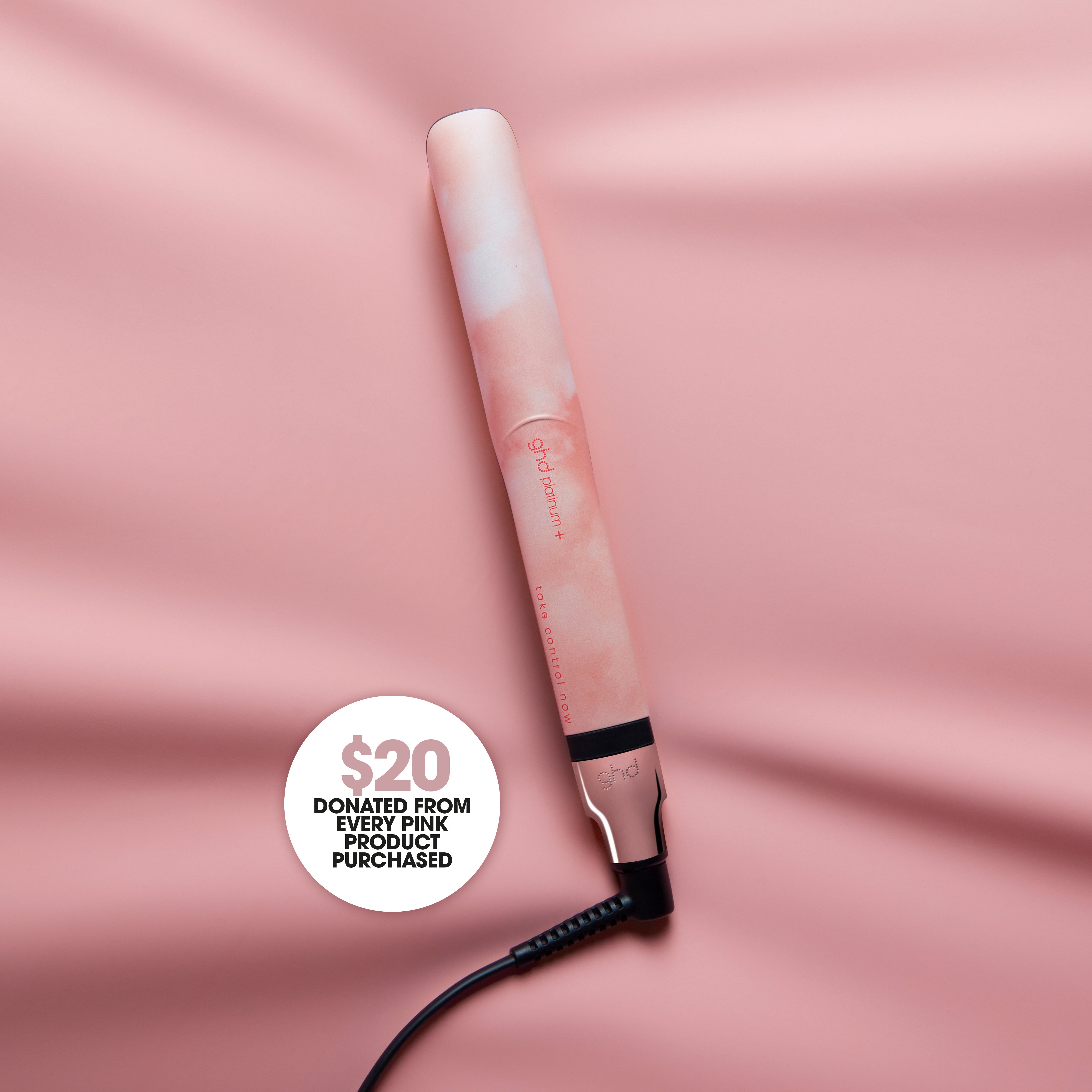 Picture of Platinum+ Hair Straightener Limited Edition In Pink Peach