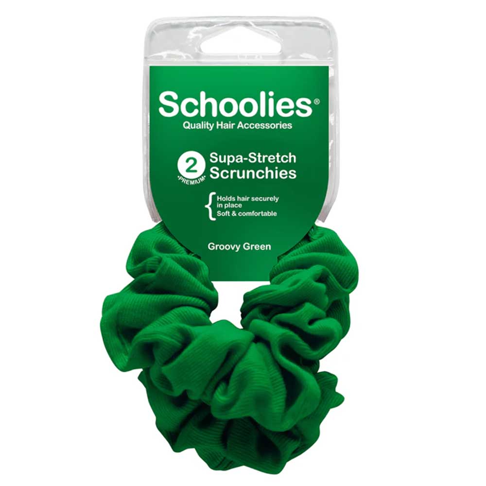 Picture of Scrunchie 2pc groovy green