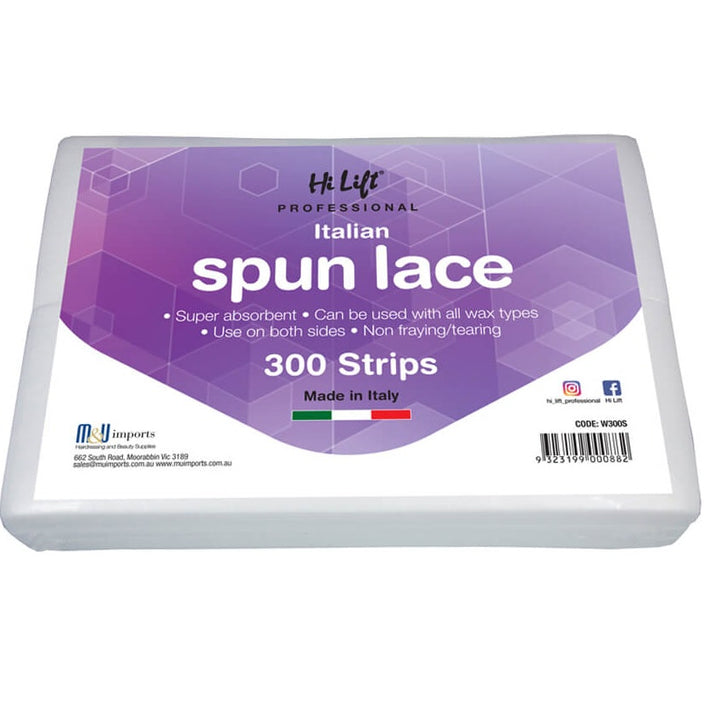 Italian Spa Lace Epilating Strips - 100