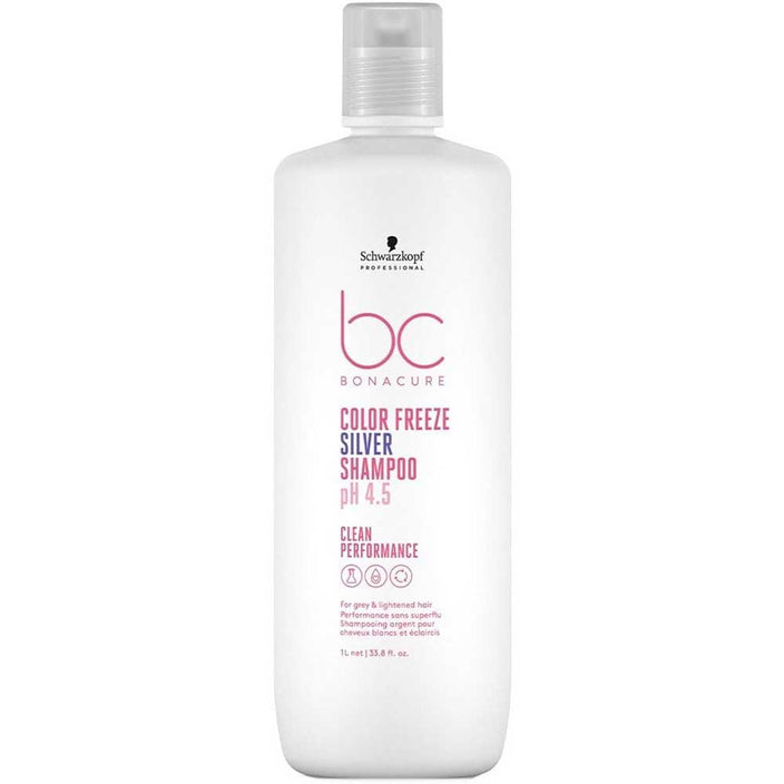 BC Bonacure Clean Performance Ph 4.5 Color Freeze Silver Shampoo  1L