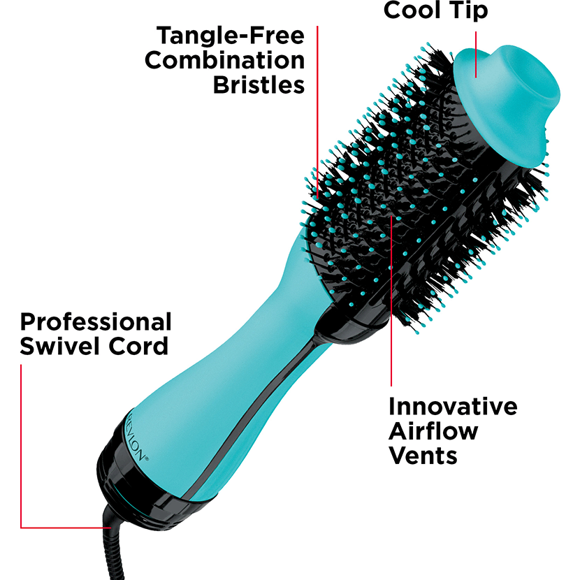 Picture of One Step Hair Dryer And Volumiser Hot Brush In Mint