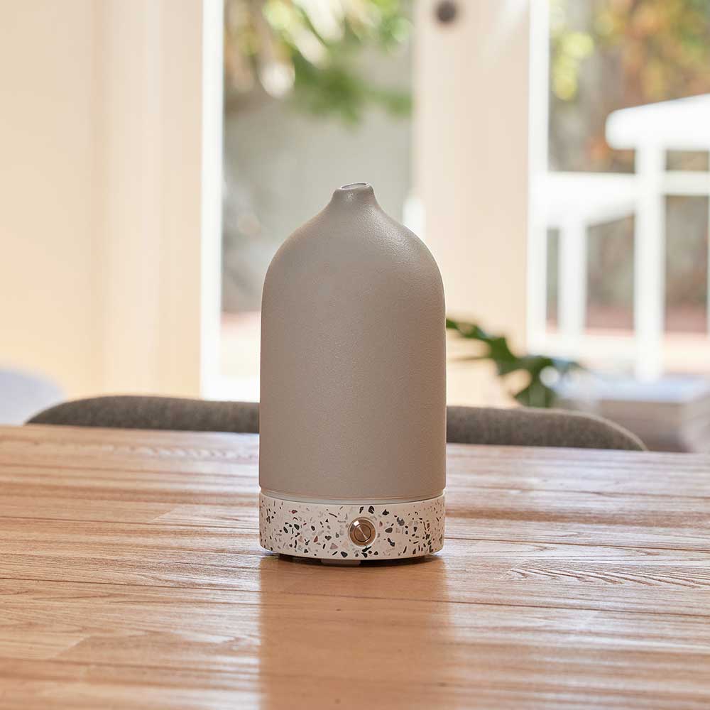 Picture of Pure Aroma Diffuser Ceramic & Terrazzo - Grey