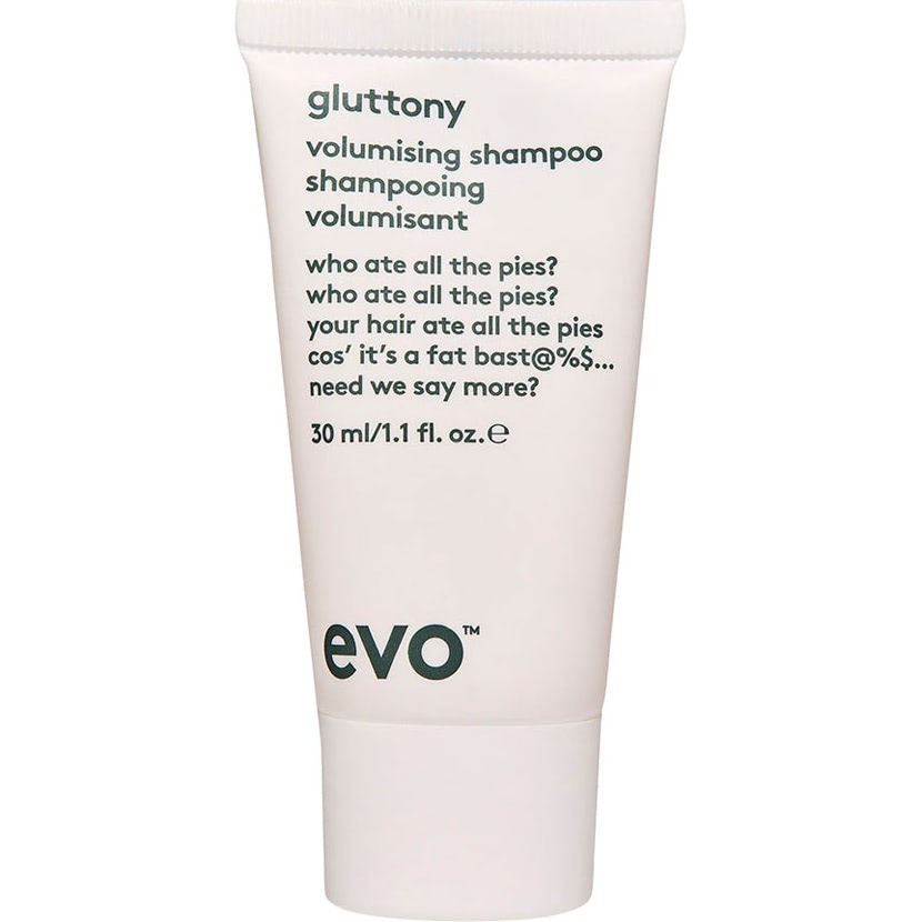 Gluttony Volumising Travel Shampoo 30ml