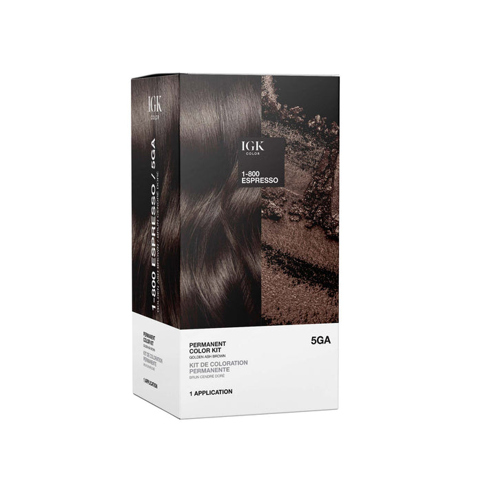 Permanent Color Kit 1-800 Espresso- Golden Ash Brown