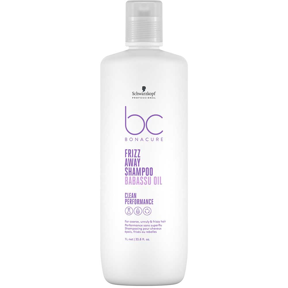 BC Bonacure Clean Performance Frizz Away Shampoo 1L