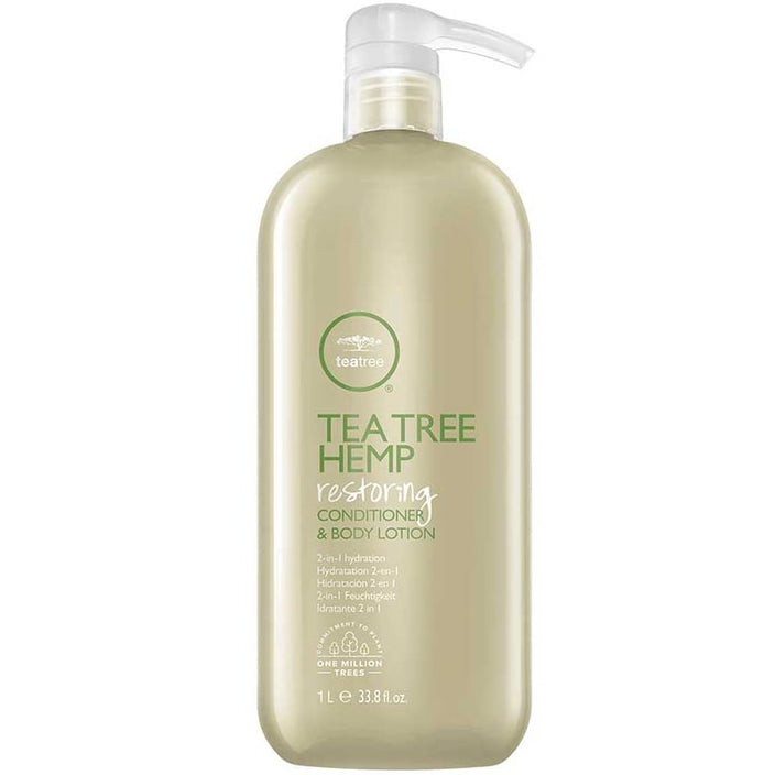 Tea Tree Hemp Restoring Conditioner and Body Lotion 1L