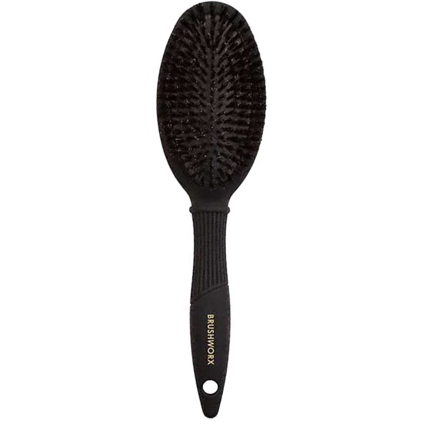 Picture of Gold Oval Cushion Brush Boar Bristle