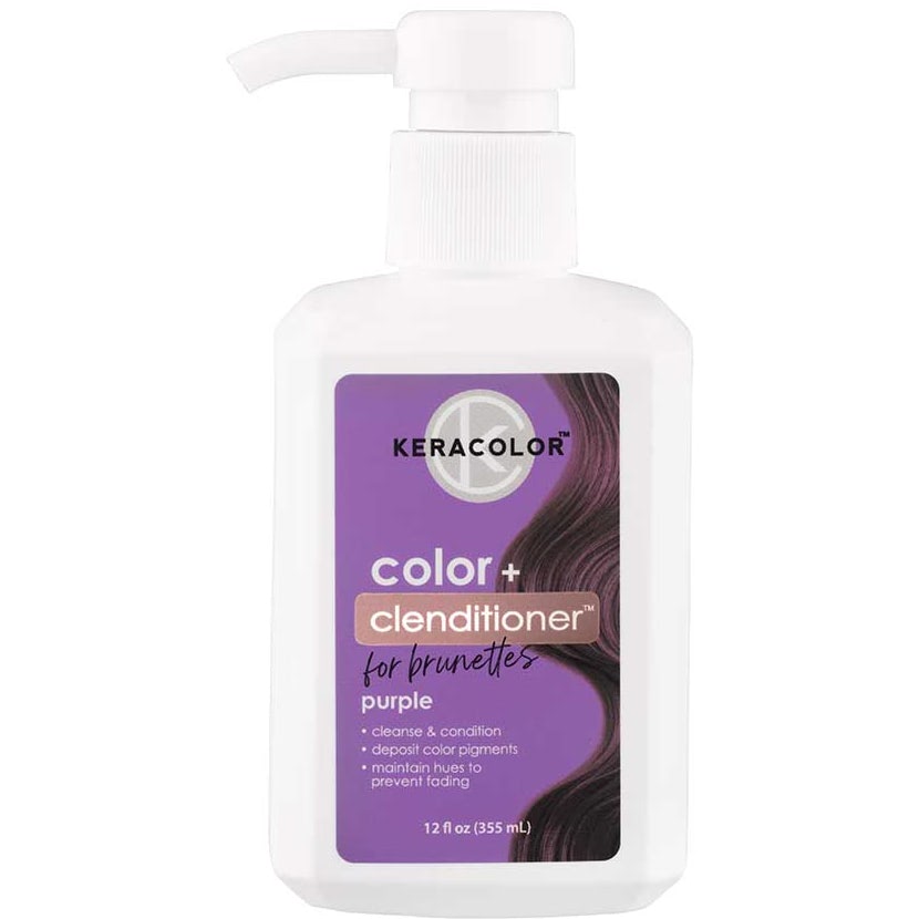 Picture of Colour + Clenditioner for Brunettes Purple 355ml