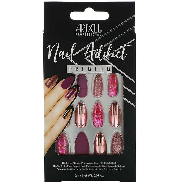 Nail Addict Chrome Pink Foil