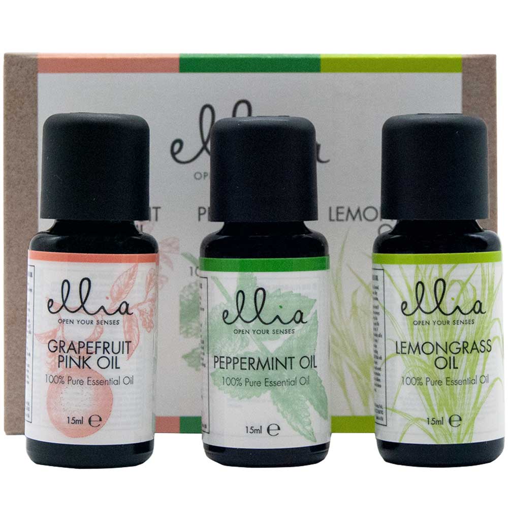 Picture of Oil 15mls Triple Pack - Grapefruit, Peppermint, Lemongrass