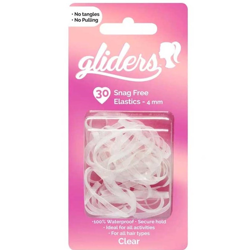 Picture of Snag Free Hair Elastics 30pc Clear