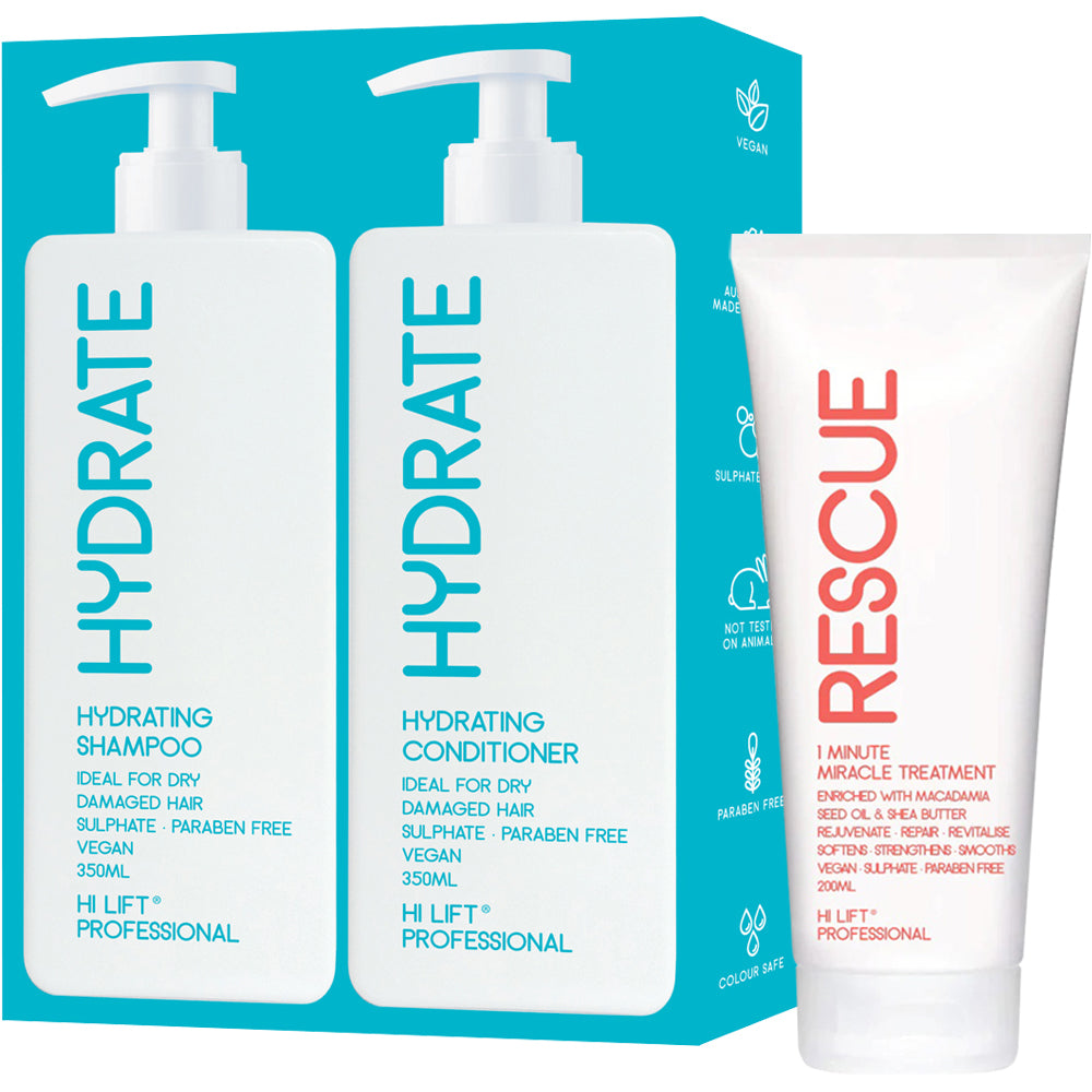 Picture of Hi Lift Hydrate Duo with Hi Lift Rescue Tube Miracle Treatment 200ml