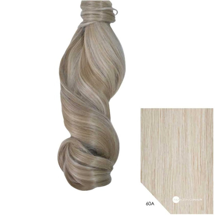 20" Synthetic Ponytail #60A Platinum Blonde