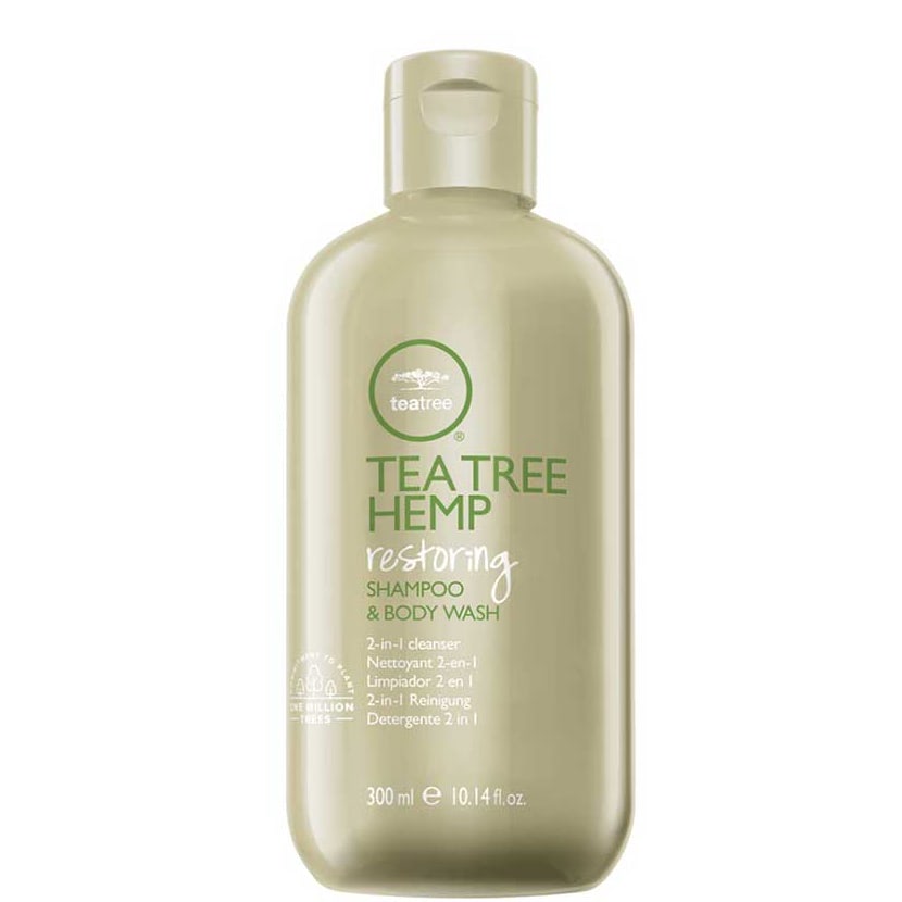 Picture of Tea Tree Hemp Restoring Shampoo and Body Wash 300ml