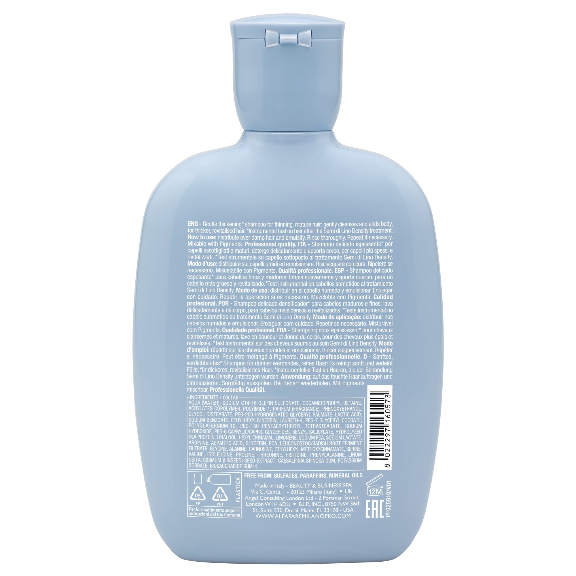 Picture of Semi di Lino Density Thickening Shampoo 250ml