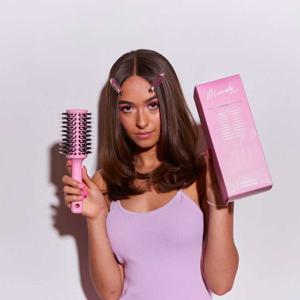 Picture of Maxi Round Brush Pink