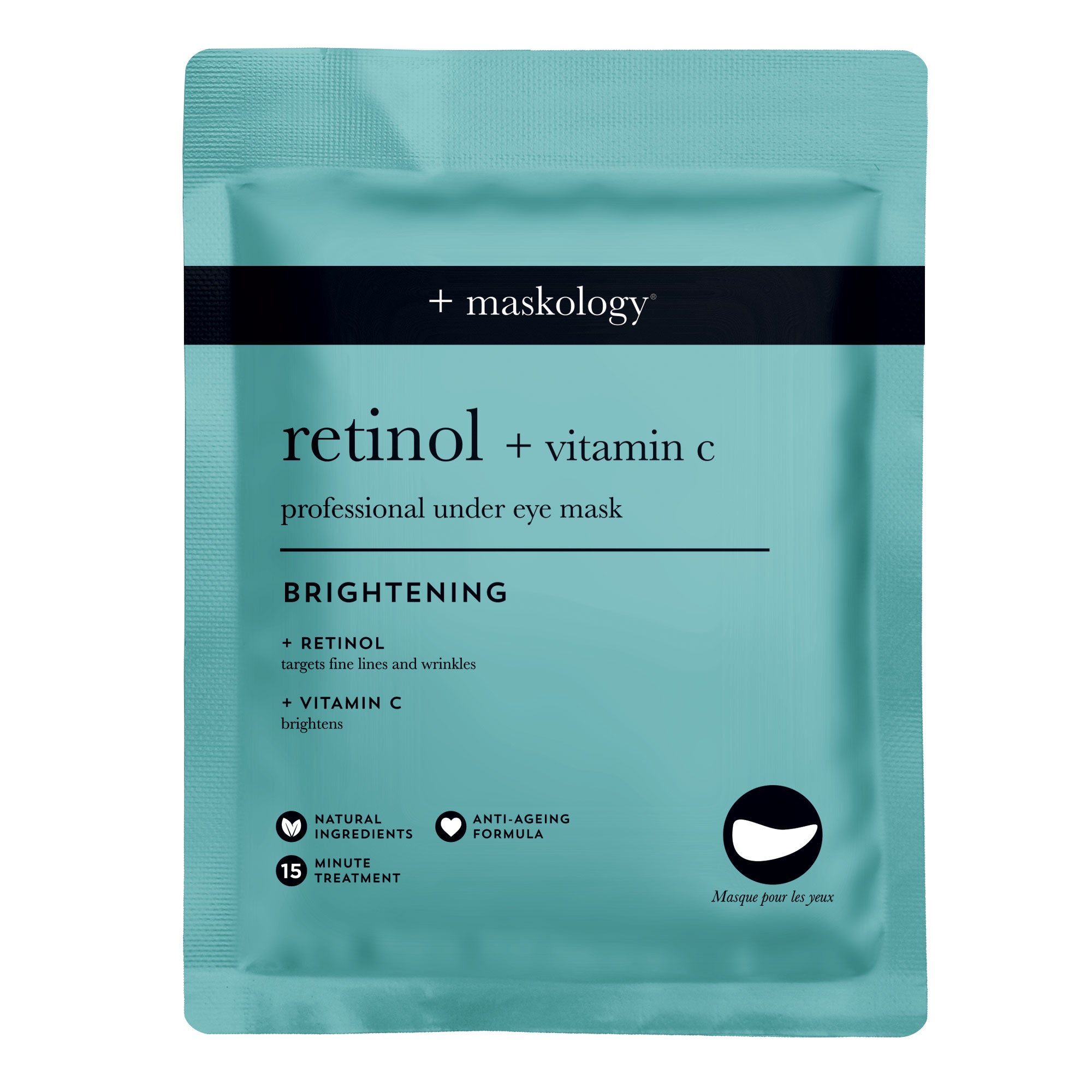 Picture of Retinol+Vitamin-C Professional Under Eye Mask 3x3.5gm