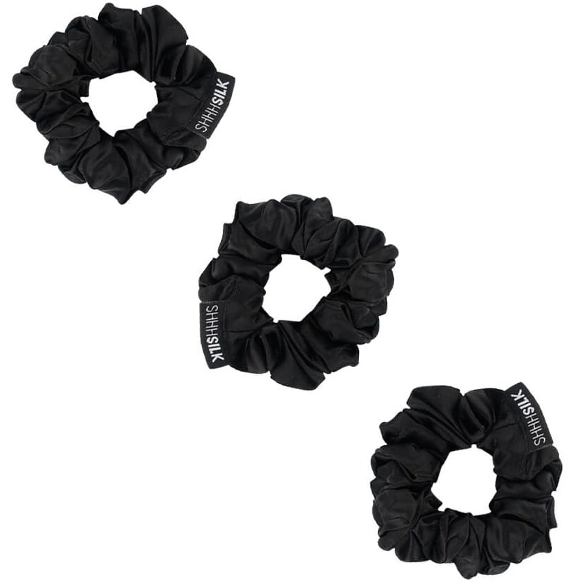 Picture of Scrunchies 3 Pack Black Medium