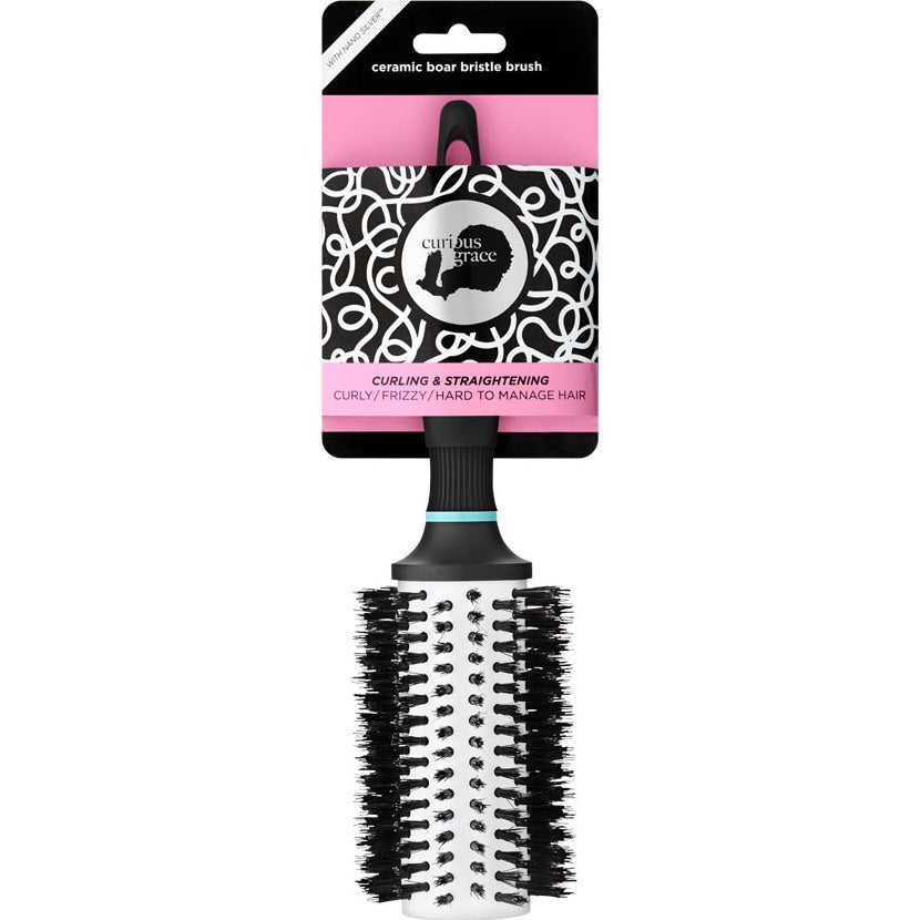 Hard Bristle Round Brush