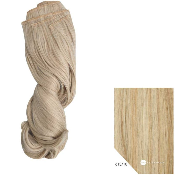 Amazing Hair 5pc Clip-in 22" Blonde/ Caramel #613/10