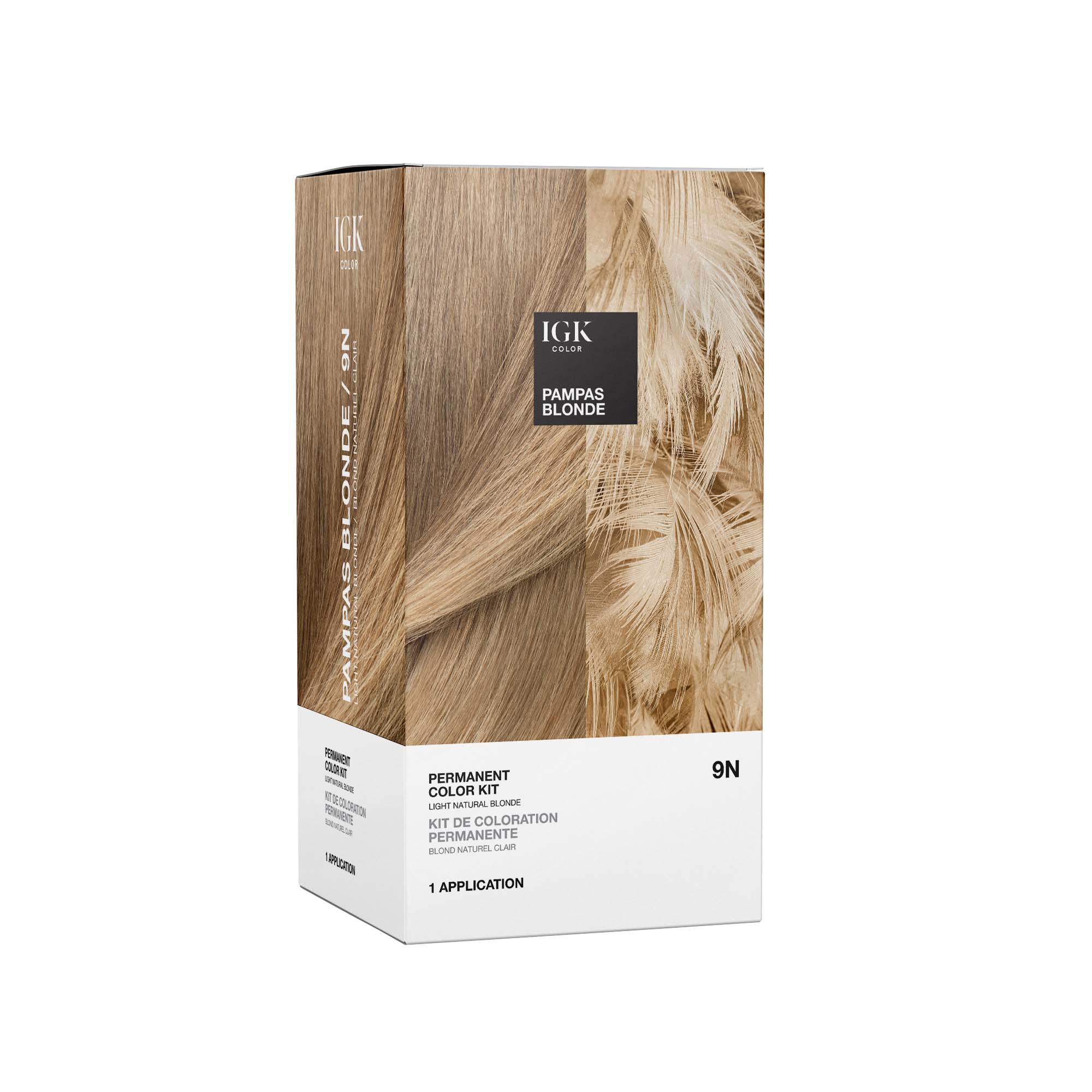 Picture of Permanent Color Kit Pampas Blonde- Light Natural Blonde