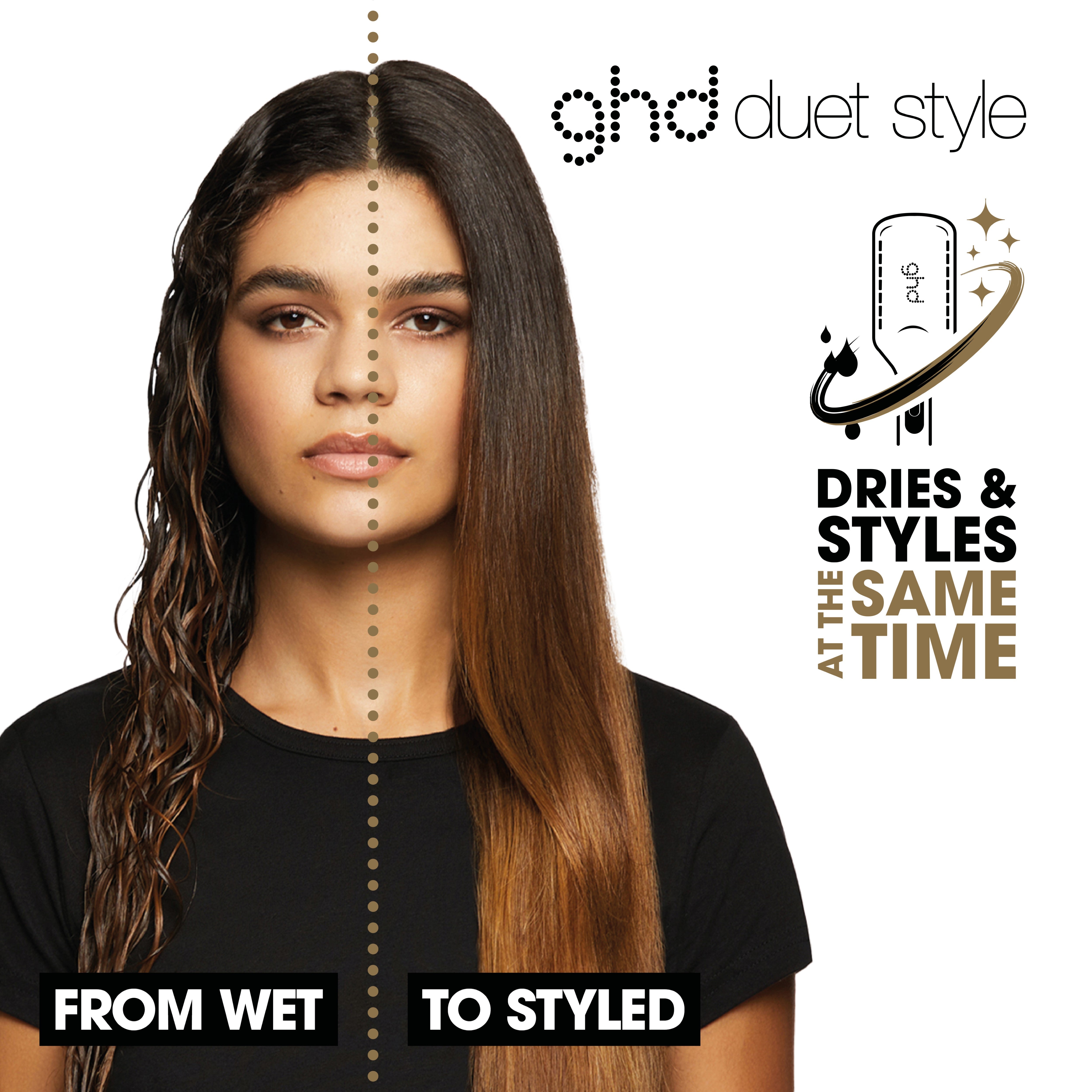 Picture of Duet Style 2-in-1 Hot Air Styler in Black