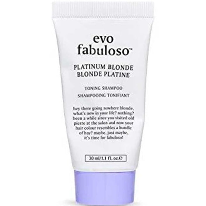 Fabuloso Platinum Blonde Toning Shampoo 30ml