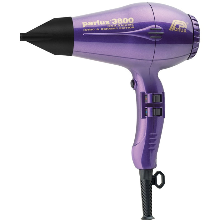 3800 Eco Friendly Ceramic & Ionic 2100W Hair Dryer - Purple