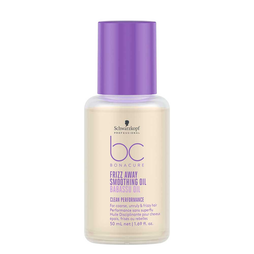 BC Bonacure Clean Performance Frizz-Away Smoothing Oil 50ml